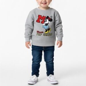 Vintage 90s Disney Minnie Mouse Pep Squad Sweatshirt